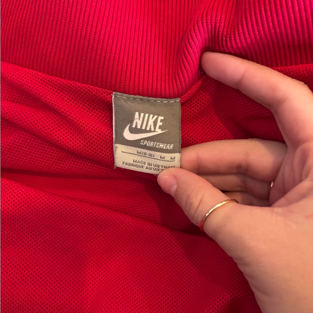 Vintage Nike Red Windbreaker Jacket - Picture 6 of 6